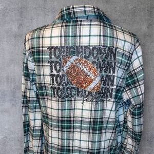 Green Bay Packers Touchdown Flannel XXL